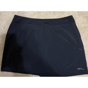 Orvis Skort Womens XXL Stretch Skort Lined Zip Pockets Hiking tennis golf